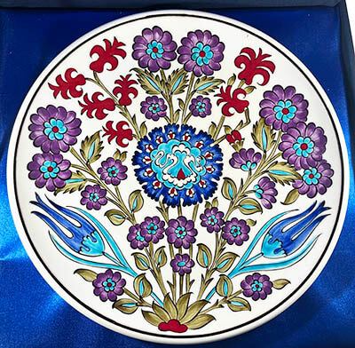 Promotional Gift Vip Iznik Pottery Plate - 3