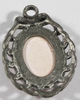 Red floor necklace tip - Çini Evi (1)