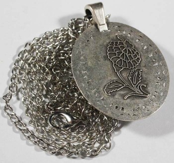 Red Tulips Iznik Ceramic Jewelry Set - Çini Evi (1)