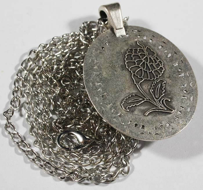 Red Tulips Iznik Ceramic Jewelry Set - 2