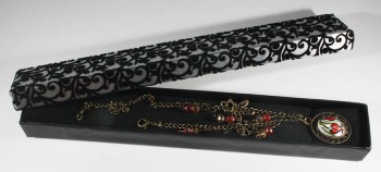 Reversed and Upright Tulip Iznik Ceramic Anklet - 2