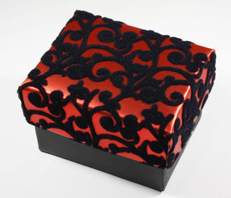 Rose Motiv Iznik Keramik Manschettenknopf - 2