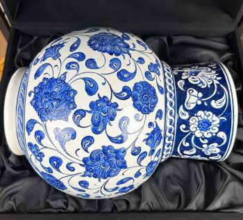 Saray Mavisi – İznik Çini Şah Vazo - Çini Evi (1)