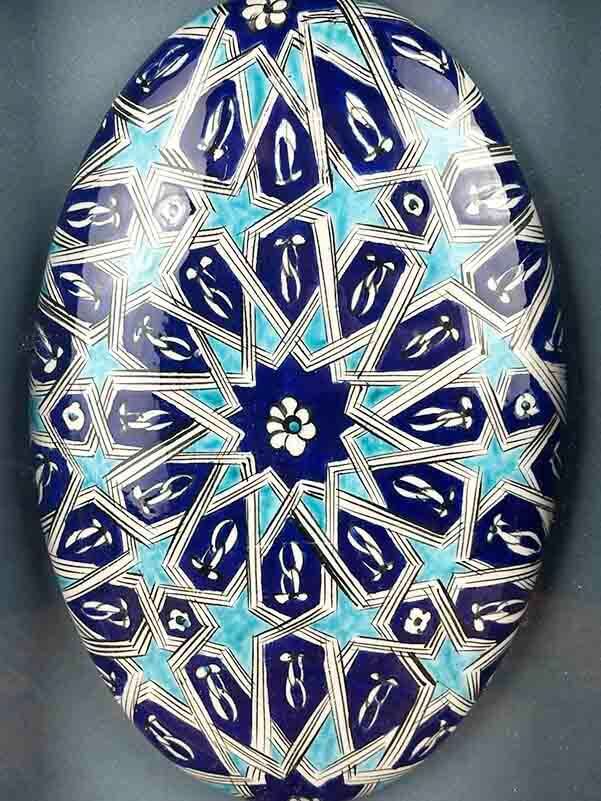 Selçuklu Yıldız Motifli İznik Çinili Duvar Süsü – Birliğin Yıldızı - 2