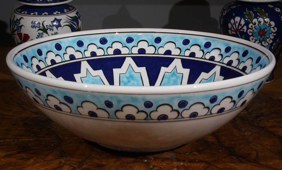 Seljuk Star Motif 30 cm Bowl - 1