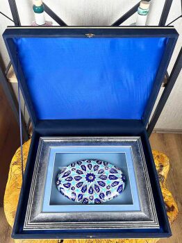 Seljuk Star Motif Iznik Ceramic Wall Decor – Star of Unity - 3