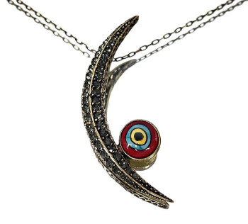 Sevgiliye Hediye Bronz Kolye Ucu - Çini Evi