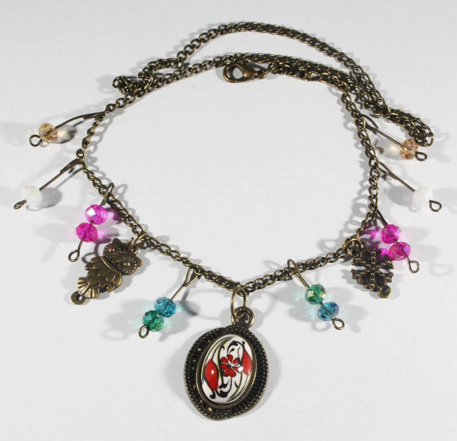 Sevgiliye Hediye İznik Çinili Halhal - 1