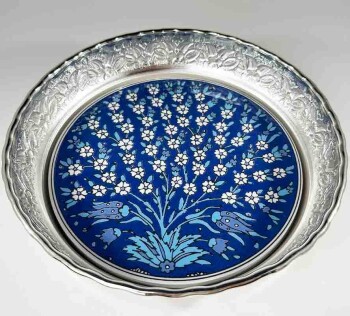 Silver Candy Bowl as a Gift for Government Officials - Çini Evi