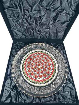 Silver Plate 25 cm Gift for District Governor - 3