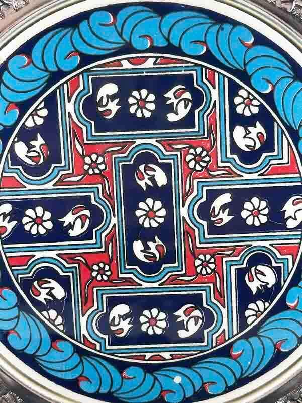 Silver Plate Gift for Abroad 25 cm - 2