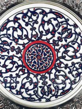Silver Plate Gift for Mayor 25 cm - 2
