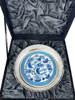 Silver Sugar Bowl Gift for Mayor - Çini Evi (1)