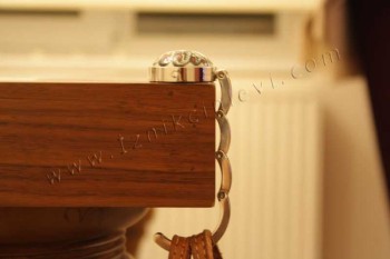 Single Tulip Ceramic Bag Hanger - Çini Evi