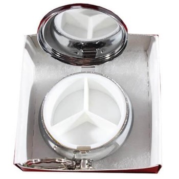 Siyah Zemin Kırmızı Karanfiller Hap Kutusu - Çini Evi (1)