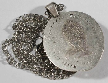 Special Design Tulip Motif Pendant - Çini Evi (1)