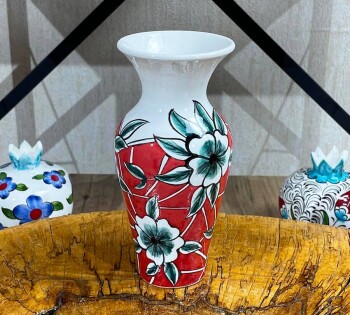 Spezielle Keramikvase für Institutionen und Organisationen - Çini Evi