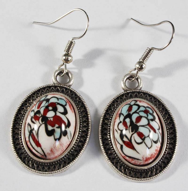 Spring Ceramic Earring Set - 1