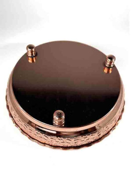 Sucrier Doré avec Motif Étoile Seldjoukide – Cadeau de Mariage Élégant et Spirituel - 3