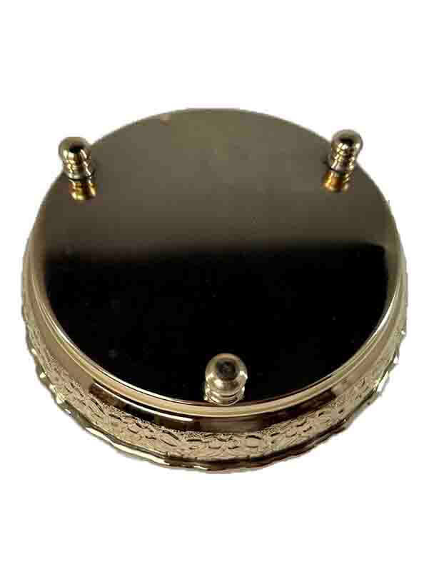 Sucrier Doré en Cuivre avec Motif Étoile Seldjoukide – Cadeau de Félicitations Raffiné - 3