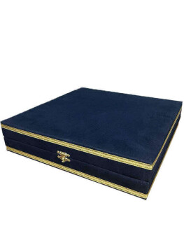 طبق خزف إزنيق 18 سم بنقشة أزهار الرمان وحديقة التوليب - 5