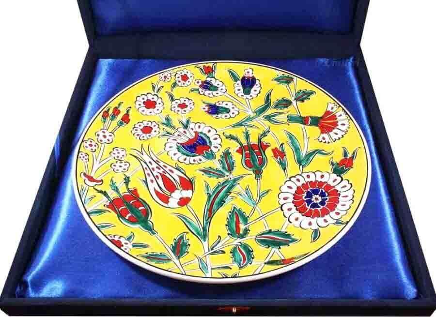 Teacher Gift 30 cm Iznik Ceramic Plate - 3