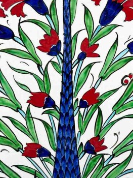 Thank You Gift 30 cm Iznik Ceramic Plate - 2
