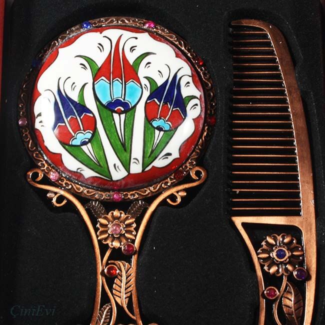 Three Tulip Mirror Set - 2