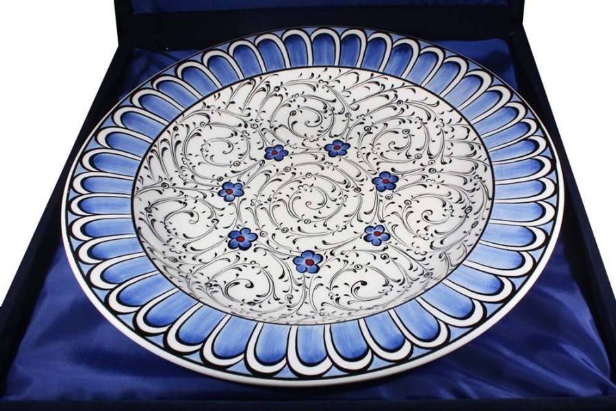 Traditional Gift 30cm Iznik Pottery Plate - 3