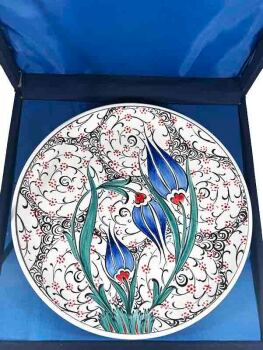Traditional Heritage 25cm Iznik Tile Plate - 3