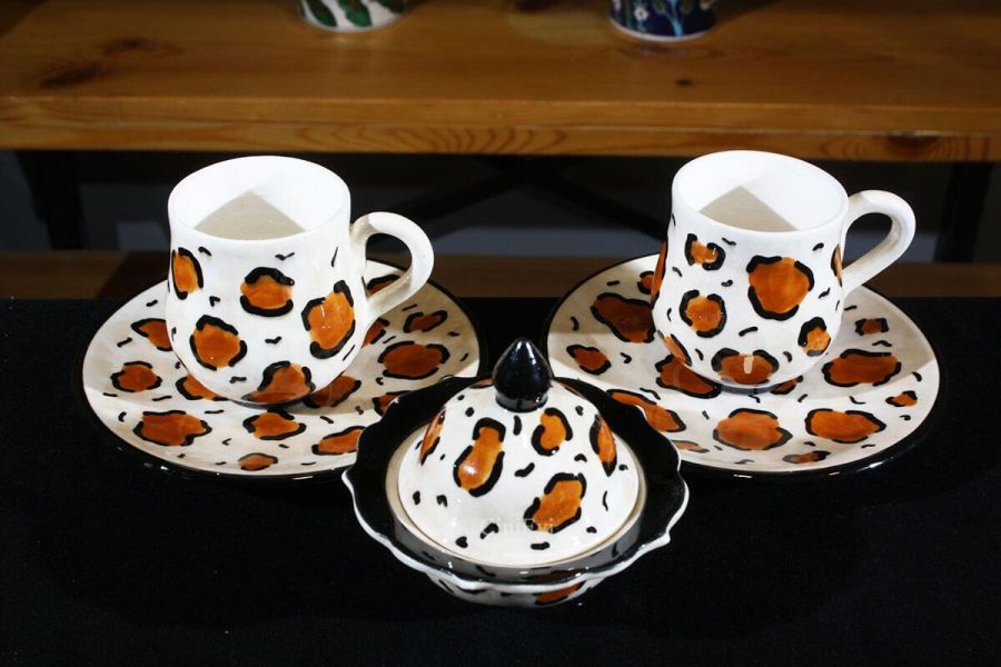 Traditional Two-Person Turkish Coffee Set - 1
