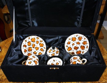 Traditional Two-Person Turkish Coffee Set - Çini Evi (1)