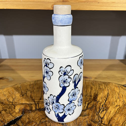 Tree of Life Design Olive Oil Bottle - 2