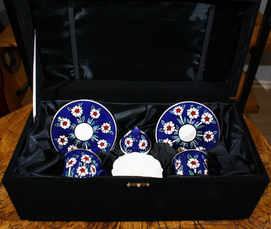 Tree of Life Motif Coffee Set - 2