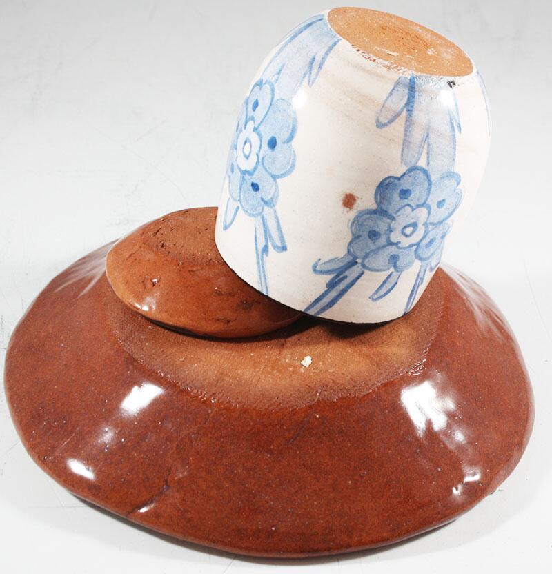 Tree of Life Pattern Clay Coffee Cup - 1