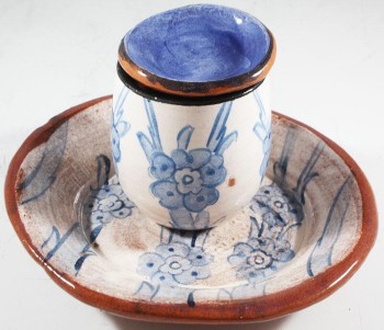 Tree of Life Pattern Clay Coffee Cup - 3
