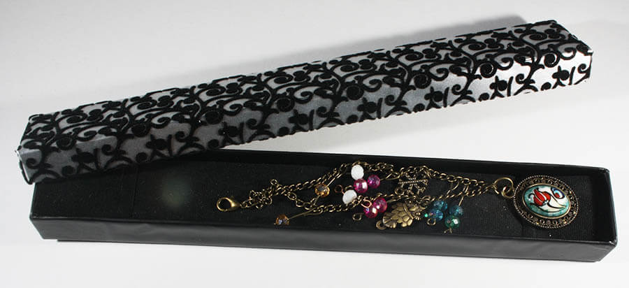 Tulip and Cintemani Motif Anklet - 2