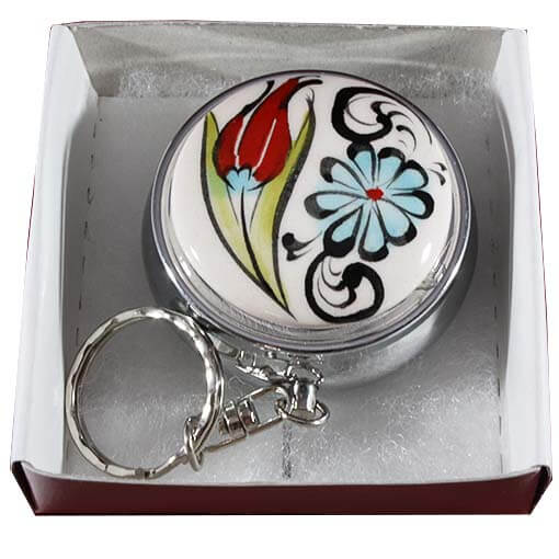 Tulip and Golden Horn Pill Box - 1