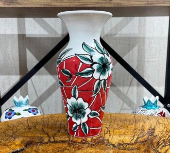 Vase de poterie spéciale aux institutions et organisations - Çini Evi (1)