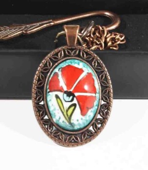 Vip Çini Kitap Ayracı - Çini Evi