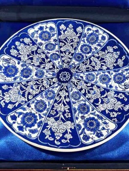 VIP Corporate Gift Handmade Iznik Ceramic Plate - 3