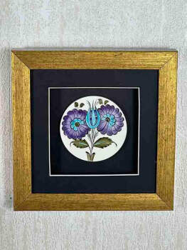 VIP Gift Iznik Ceramic Plaque - 5