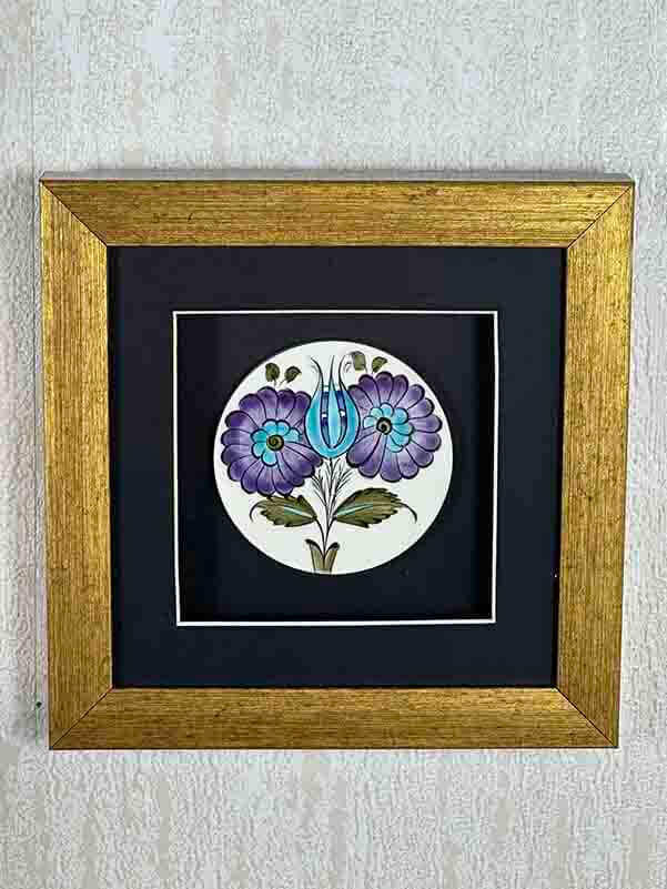 VIP Gift Iznik Tile Plaque - 5