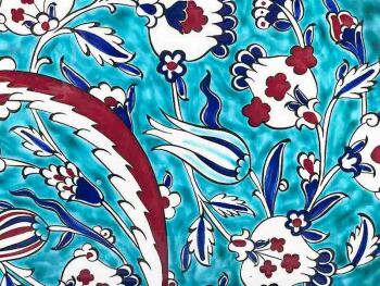 VIP Iznik Ceramic Plate 25 cm - 3