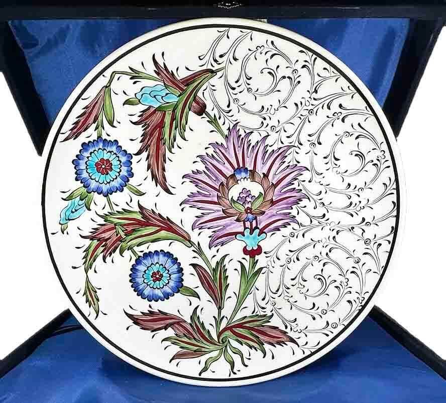VIP Iznik Ceramic Plate Gift for a Member of Parliament - 1