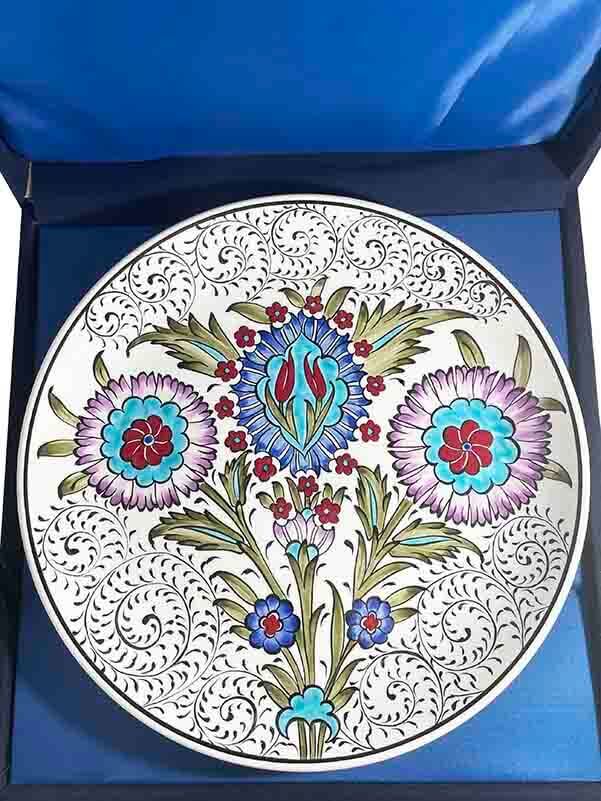 VIP-Iznik-Keramikteller als Geschenk zum neuen Zuhause - 2