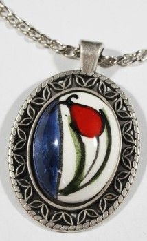 Vip Tulipe İznik Poterie Collier - 1