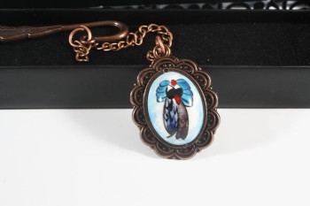 Weise Eulen-Lesezeichen - Çini Evi