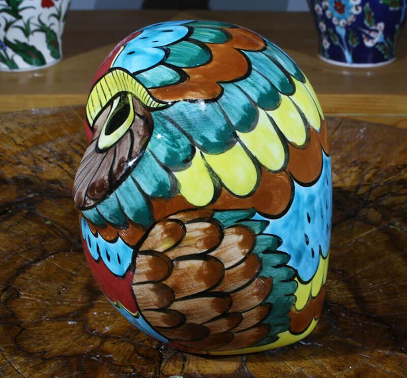 Wise Owl Ceramic Figurine - 2