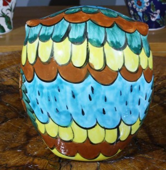 Wise Owl Pottery Figurine - 3